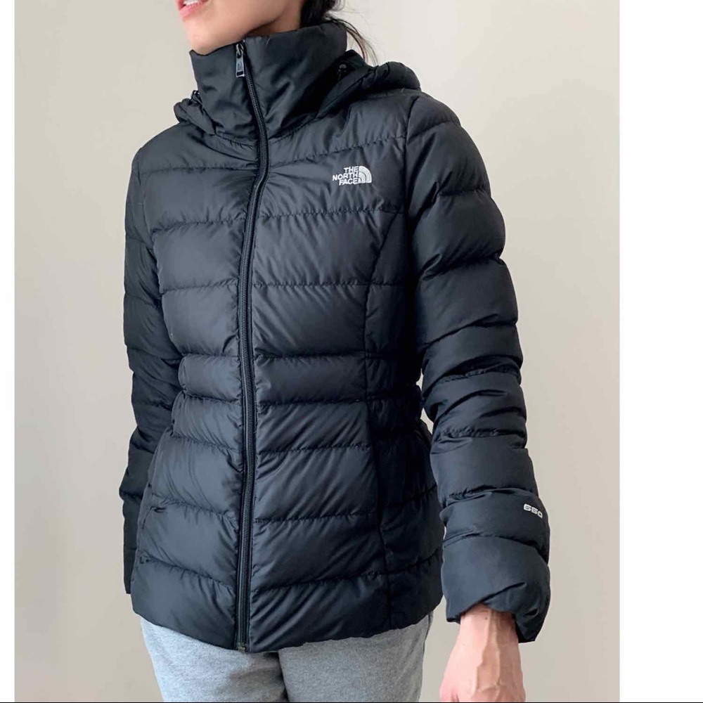 THE NORTH FACE DOWN PUFFER JACKET BLACK - Picture 6 of 7